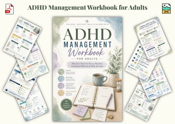 Download ADHD Management Workbook for Adults - Book Collection