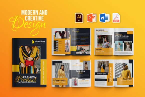 Download Modern Multipurpose Catalogue Template - Catalog Collection