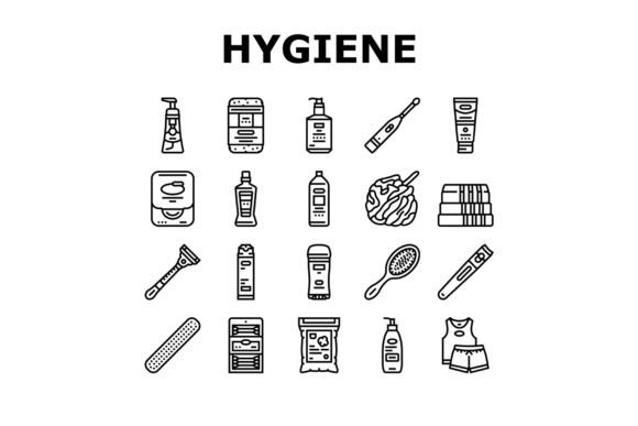 Download Hygiene Virus Hand Soap Clean Icons Set - Virus Collection