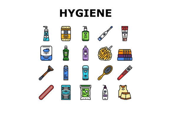 Download Hygiene Virus Hand Soap Clean Icons Set - Virus Collection