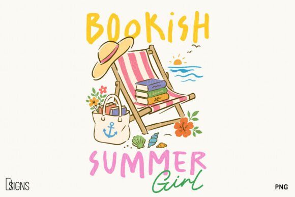 Download Bookish Summer Girl Book Lover PNG - Premium Resources