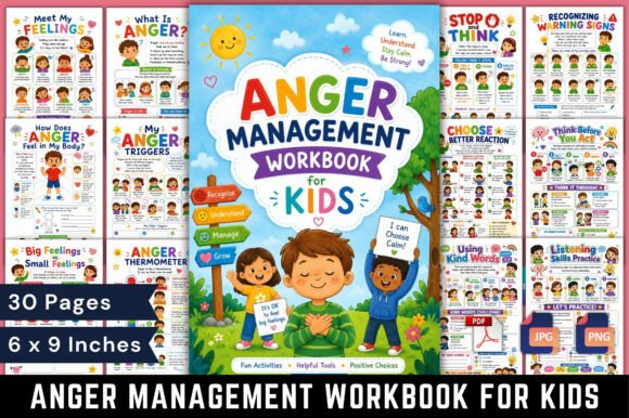 Download Anger Management Workbook for Kids - Book Collection