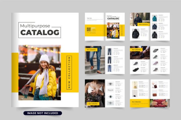 Download Modern Fashion Product Catalog Vector - Catalog Collection