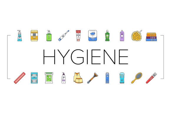 Download Hygiene Virus Hand Soap Clean Icons Set - Virus Collection