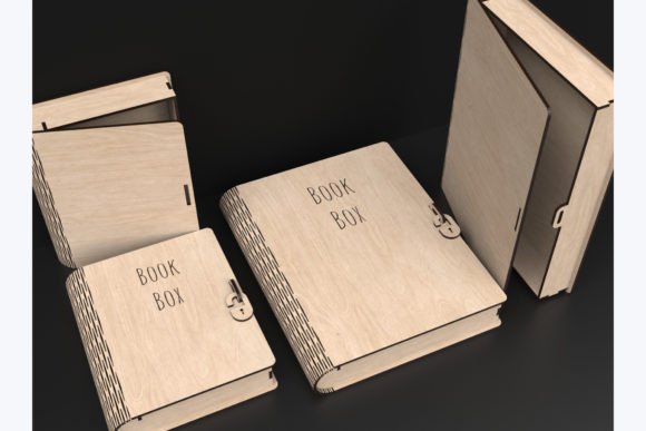 Download Laser Cut Book Box Svg Files - Premium Resources